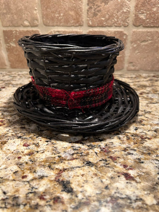 Snowman Hat Basket    MTS|125055