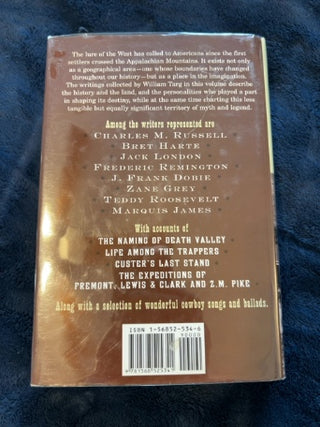 JP THE AMERICAN WEST William Targ Hardcover Edition Book