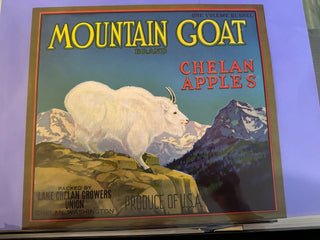 Mountain Goat Authentic Farm Crate Label EC123 MTS|100445