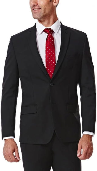 New Size 40R HAGGAR Men's Premium Stretch Classic Slim Fit Suit Jacket|117546