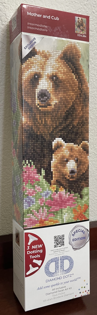 Mother Cub Bear Diamond Dotz Art Kit MTS 49|97816