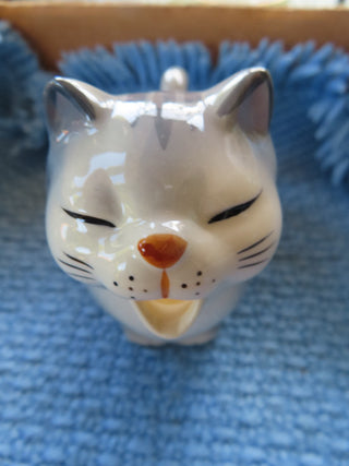 Gray & white Kitty/cat creamer MTS|99788