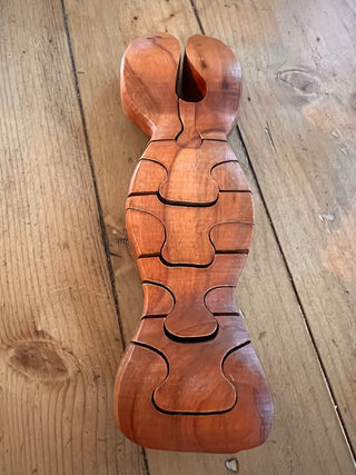 SALE!!! Unique Wooden Lobster Puzzle MTS