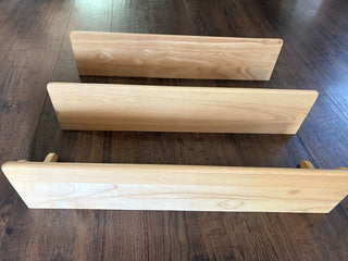 3 Wooden Hanging Wall Shelves (For Pickup Only) RCD