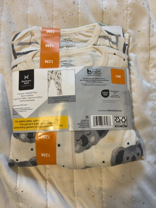 NEW Member’s Mark 4 Pack Sleep & Play 12M