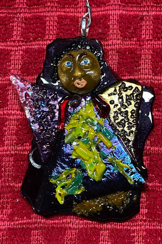 Art Glass Christmas Ornament - Little Angel RSV|126739