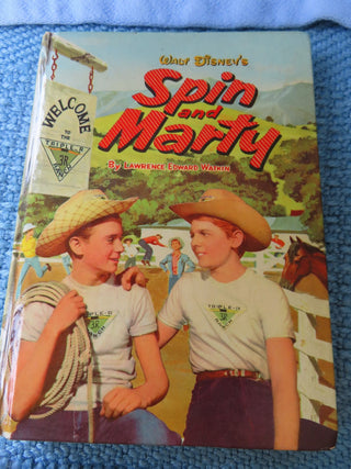 Vintage Spin & Marty Disney book1956 RCD