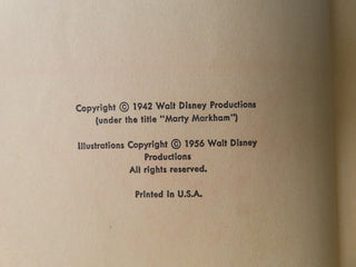 Vintage Spin & Marty Disney book1956 RCD