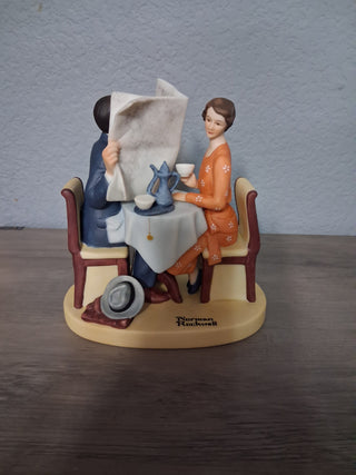 SZ Norman Rockwell Breakfast Conversation