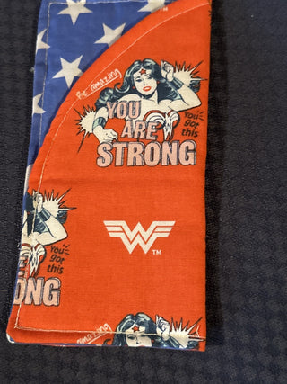 Wonder Woman pouch for glasses, scissors other.  #SM. RSV|80894