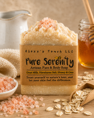 PURE SERENITY Artisan Face & Body Soap