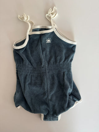 12M - Blue Terrycloth Rompers - Little Co. by Lauren Conrad RSV|77180