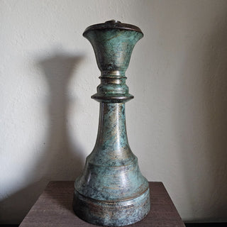 Patina Solid Brass Chess Piece Bishop (BRI) - MTS|133542