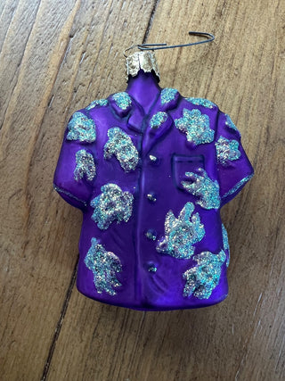 Purple Hawaiian Shirt Ornament MTS|134032