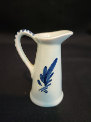 Vintage 2-1/2" Delft Holland Blue Mini Pitcher RCD|103622