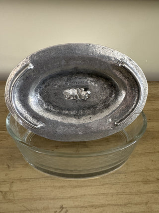 AJ - Vintage Pewter Angel Dish MTS