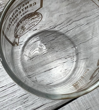 Vintage Coors Banquet Sm 6 oz Beer Tasting Glass NV Nevada Centinnial Breweriana #47 VV MTS
