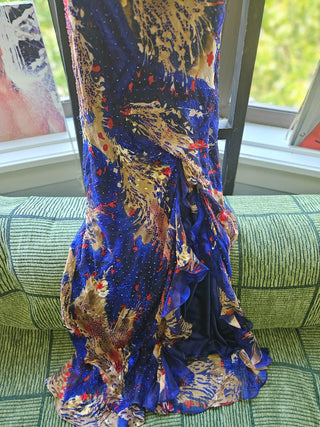 Vtg Y2K Cicci Beaded Silk Dress - Size Small - MTS|101913