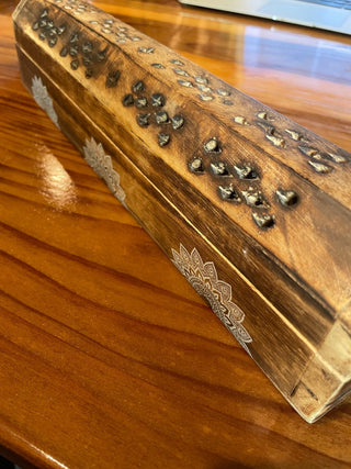 Wooden Incense Burning/Storage Box~MTS|113689