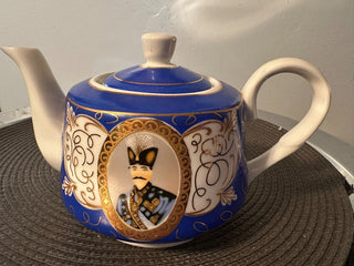 Teapot Emperor Blue Gold MTS
