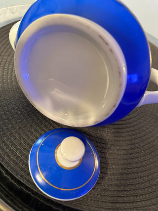 Teapot Emperor Blue Gold MTS