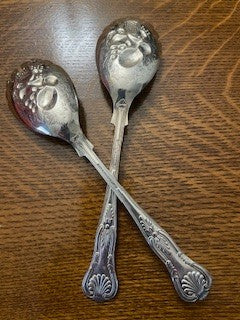 EPNS Sheffield England Silver Plated Fruit Spoon/Fork RCD