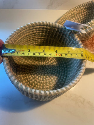 Woven Basket with Lid-RSV
