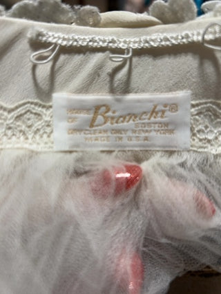 Vintage bridal veil with headpiece