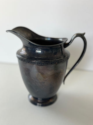 Vintage silver plated water pitcher|72060