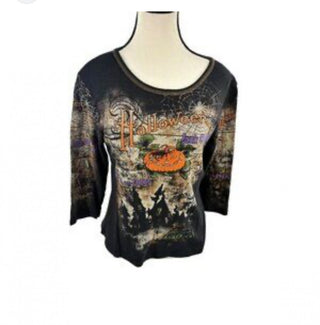 Studio Gem Q halloween long Sleeve Tee Shirt #62 VV MTS|107901