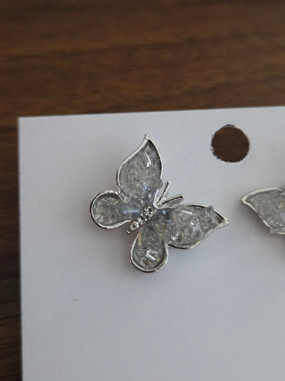Stainless Steel Butterfly Earrings