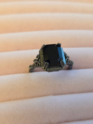 Black Gunmetal Ring