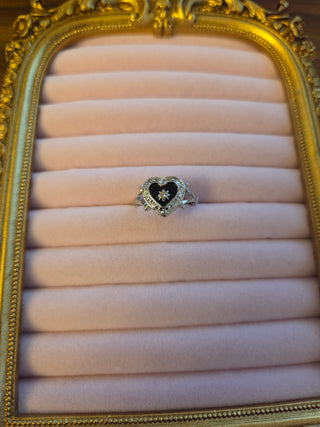 Silver Heart Ring