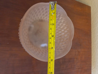 Pink Indiana Glass Vtg. Bowl