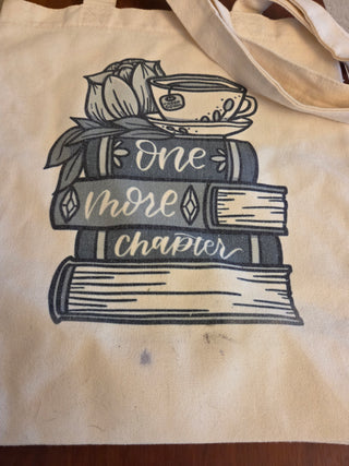 Canvas Book Tote Bag