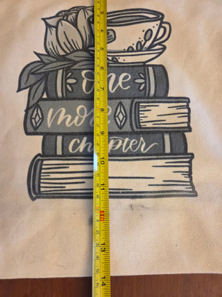 Canvas Book Tote Bag