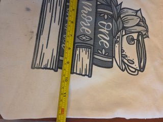 Canvas Book Tote Bag