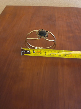 Unique Gold Plated Clasp Bracelet