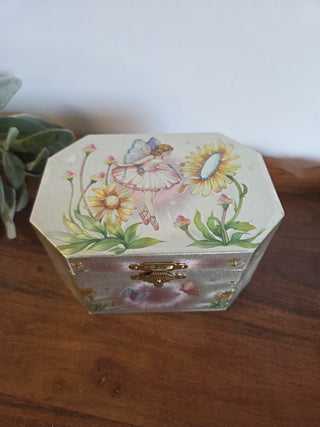 Iridescent Fairy Music Box