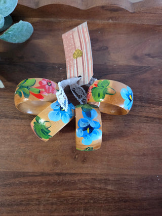 Hawaiian Handpainted Napkin Holders