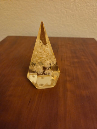 Handmade Resin Pyramid Ring Holder