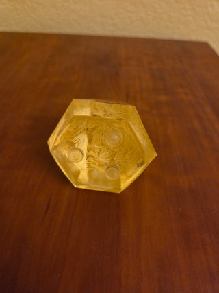 Handmade Resin Pyramid Ring Holder