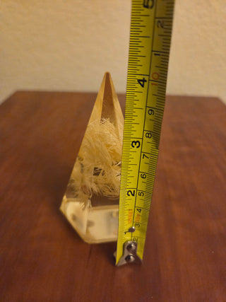 Handmade Resin Pyramid Ring Holder