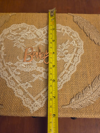 Burlap & Lace "Baby" Decor