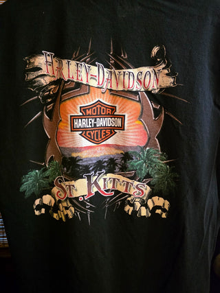 MTS Harley Davidson St. Kitts Tee Shirt *XL*