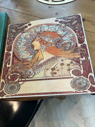 Canvas Art Gold Astrologer Mucha|52402