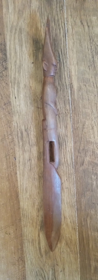 MW Hand Carved Letter Opener MTS