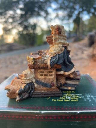 ORIGINAL BOX Boyds Bears "Judge Griz...Hissonah"