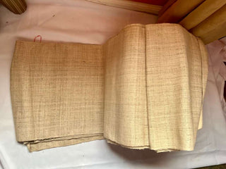 Handwoven Natural Color Hemp Cloth|112550