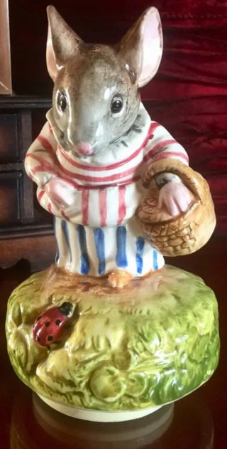 Beatrice Potter Mrs. Tittlemouse Schmid Music Player #63 VV MTS|110157